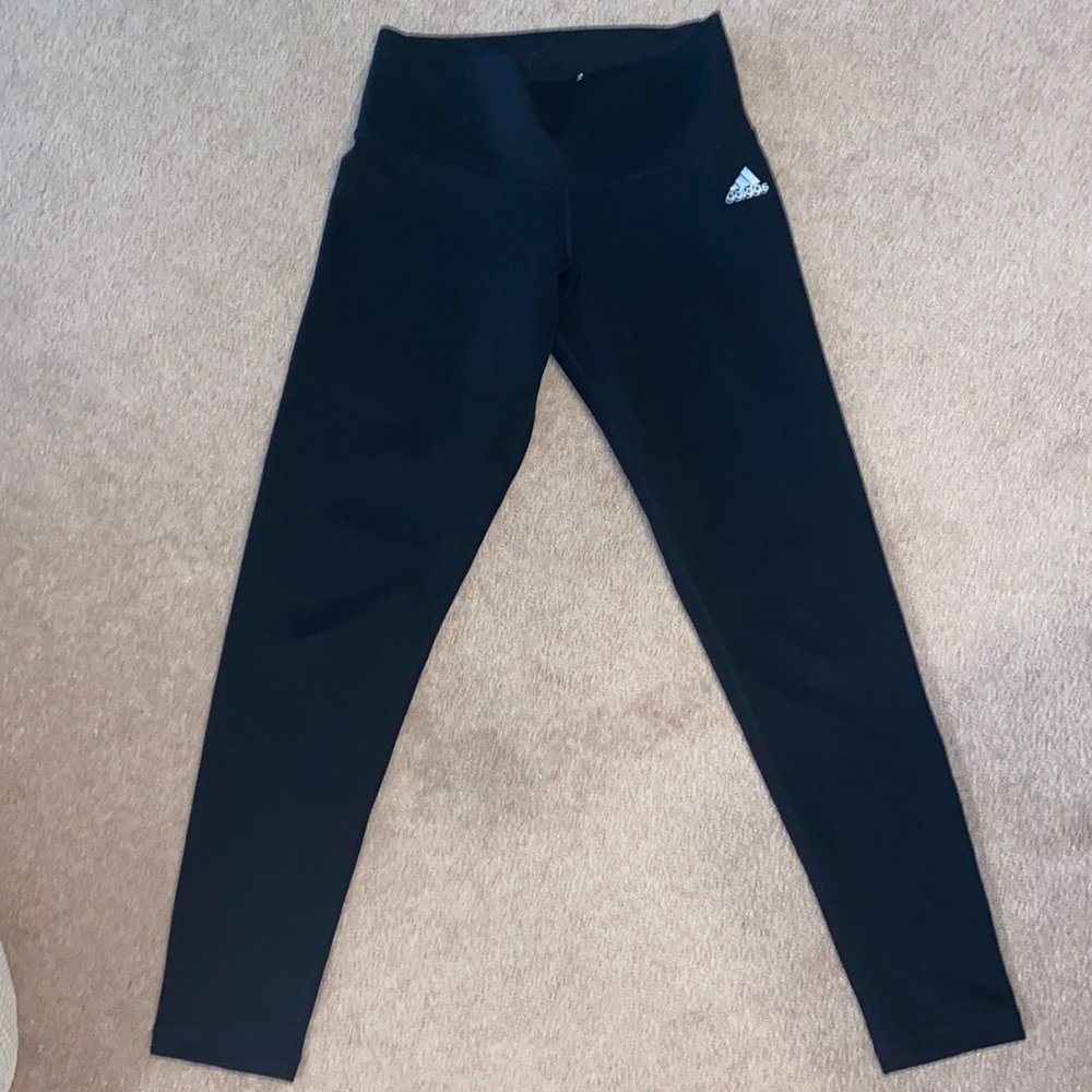 Adidas climalite black leggings